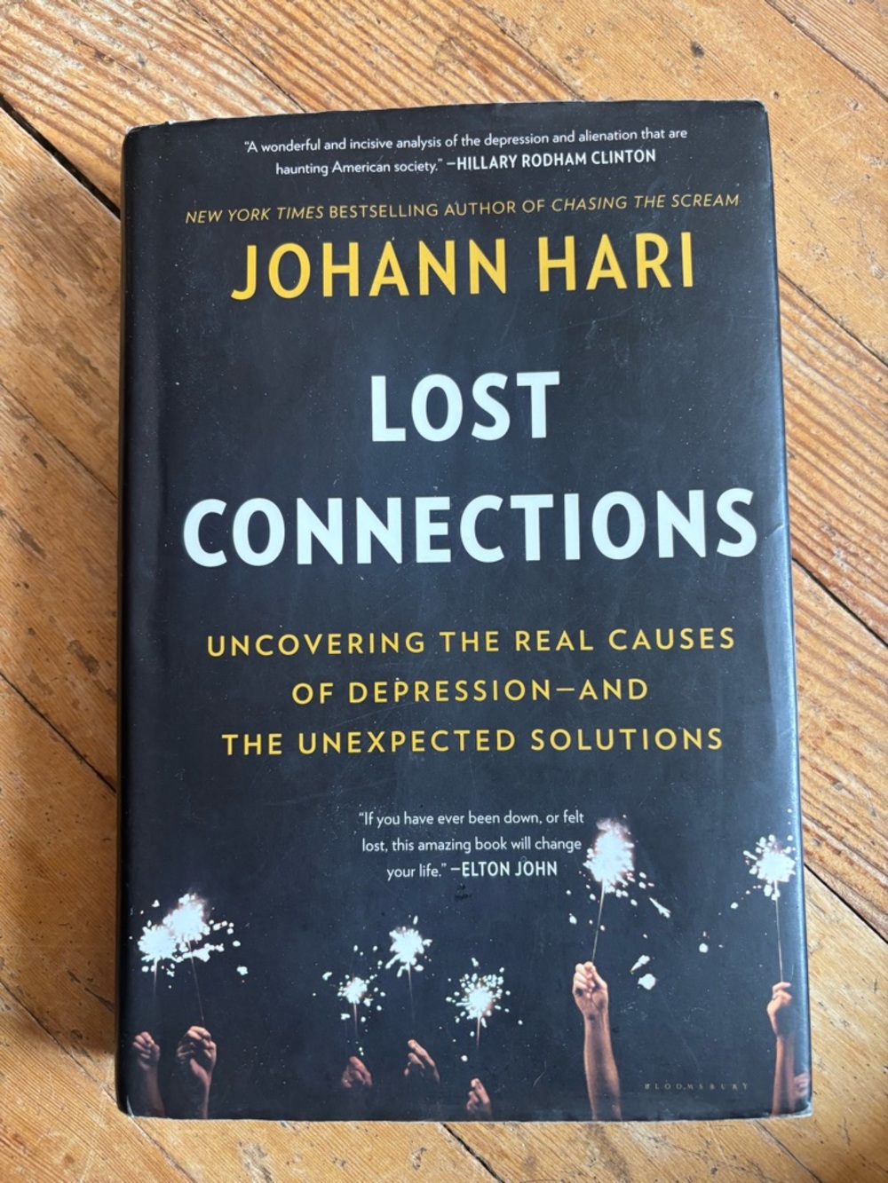 3/$20 Lost Connections by Johann Hari Hardcover